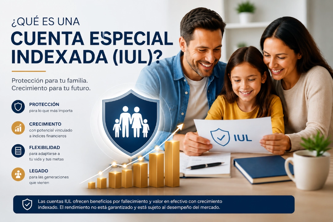 ¿Qué es una cuenta de Vida Indexada (IUL)?